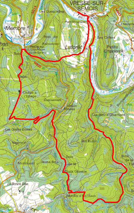 wandeling Vresse-sur-Semois